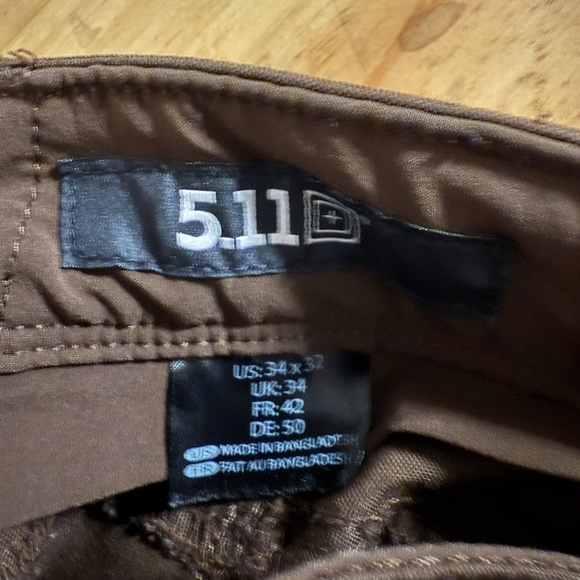 5.11 Tactical Apex Pants, size 34x32 (Burnt is the color) (OPEN TO OFFERS) - Picture 3 of 3